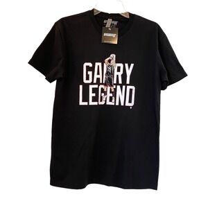 Garry Legend Shirt Breaking T Garrison Mathews Garry Bird Black Men's Medium NEW